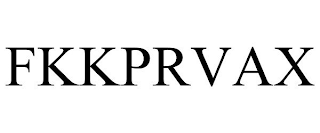 FKKPRVAX