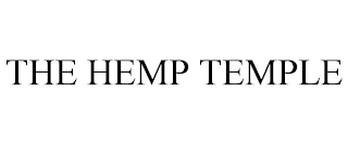 THE HEMP TEMPLE