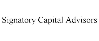 SIGNATORY CAPITAL ADVISORS