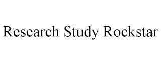 RESEARCH STUDY ROCKSTAR