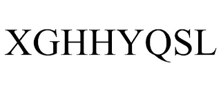 XGHHYQSL