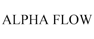 ALPHA FLOW