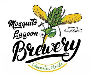 MOSQUITO LAGOON BREWERY BEWARE OF THE HOPSQUITO EDGEWATER, FLORIDA