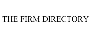 THE FIRM DIRECTORY