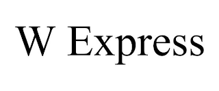 W EXPRESS