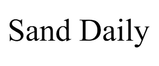 SAND DAILY