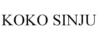 KOKO SINJU