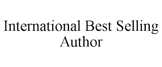 INTERNATIONAL BEST SELLING AUTHOR