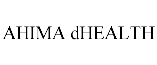 AHIMA DHEALTH