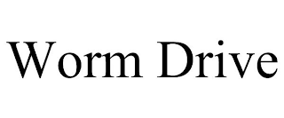 WORM DRIVE