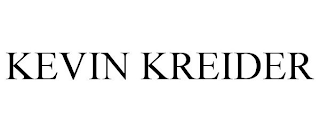 KEVIN KREIDER