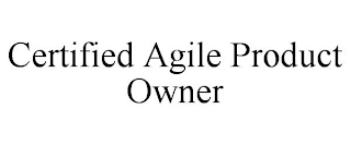 CERTIFIED AGILE PRODUCT OWNER