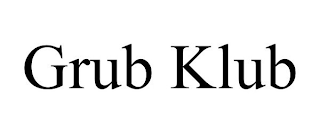 GRUB KLUB