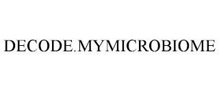 DECODE.MYMICROBIOME