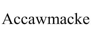 ACCAWMACKE