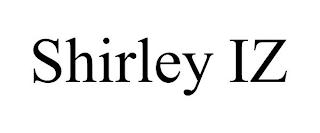 SHIRLEY IZ