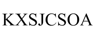 KXSJCSOA
