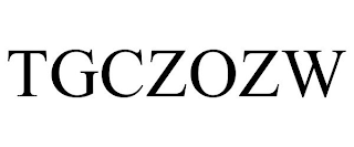 TGCZOZW