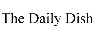 THE DAILY DISH