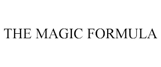 THE MAGIC FORMULA