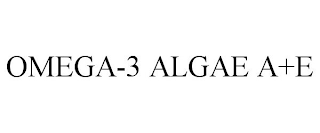 OMEGA-3 ALGAE A+E