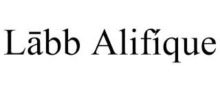 LABB ALIFÍQUE