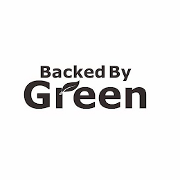 BACKED BY GREEN