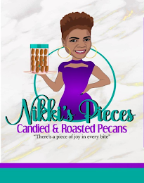 NIKKI'S PIECES CANDIED & ROASTED PECANS "THERE'S A PIECE OF JOY IN EVERY BITE"