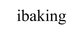 IBAKING