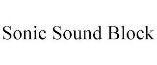 SONIC SOUND BLOCK