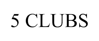 5 CLUBS