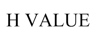 H VALUE