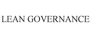 LEAN GOVERNANCE