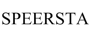 SPEERSTA