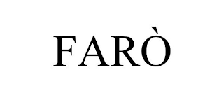 FARÒ