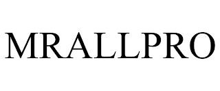 MRALLPRO