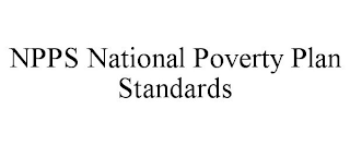 NPPS NATIONAL POVERTY PLAN STANDARDS