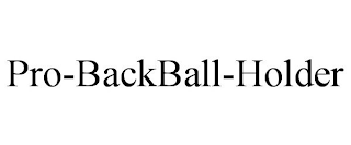 PRO-BACKBALL-HOLDER