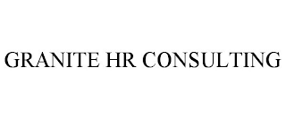 GRANITE HR CONSULTING