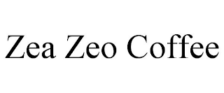 ZEA ZEO COFFEE