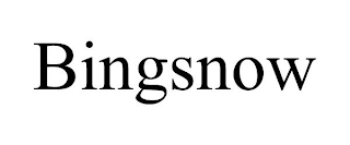 BINGSNOW