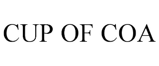 CUP OF COA