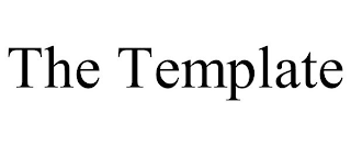 THE TEMPLATE