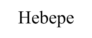 HEBEPE