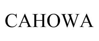 CAHOWA