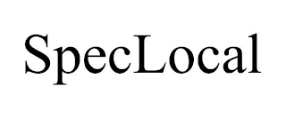 SPECLOCAL