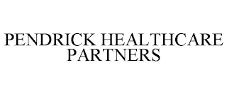 PENDRICK HEALTHCARE PARTNERS