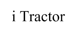 I TRACTOR