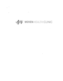 W WOVEN HEALTH CLINIC