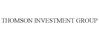 THOMSON INVESTMENT GROUP